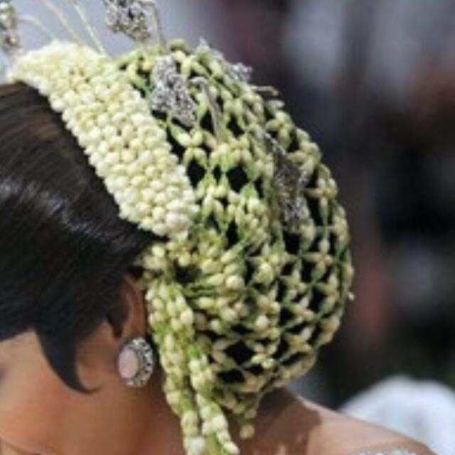 Javanese Jasmine Flower Netting Bunga Melur Women S Fashion Dresses Sets Traditional Ethnic Wear On Carousell