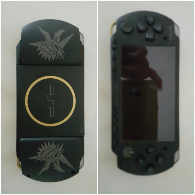 Limited Edition Monster Hunter Psp 3000 Series Non Modified, Hobbies