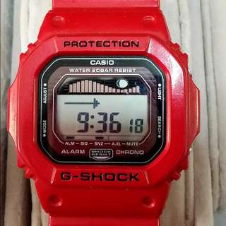 Casio G-Shock Red Watch For Ladies