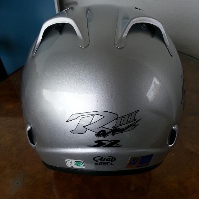 Arai ram3 silver clearance