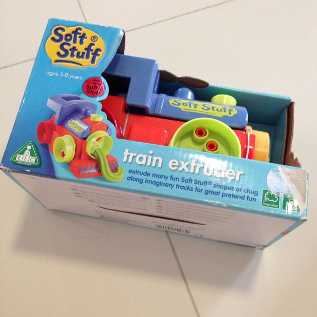 play doh train