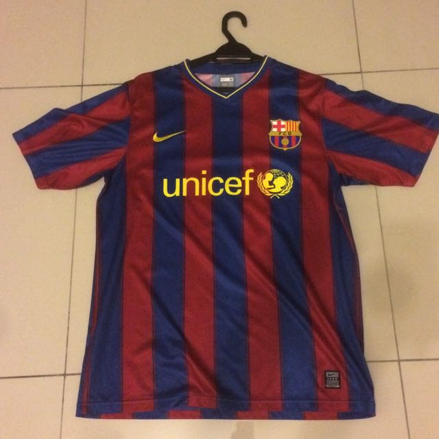 barca unicef jersey