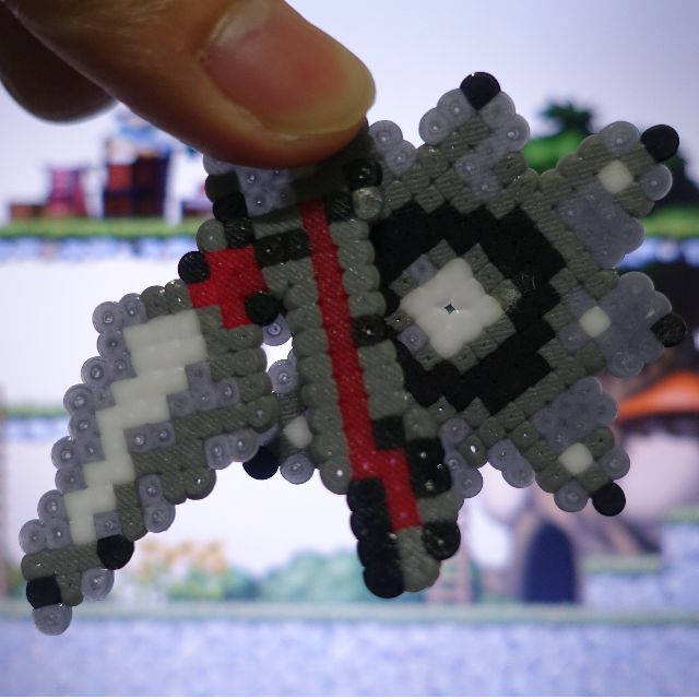 MAPLESTORY hamabead Ilbi Throwing Star and Steely Throwing Knives, Hobbies & Toys, Toys & Games