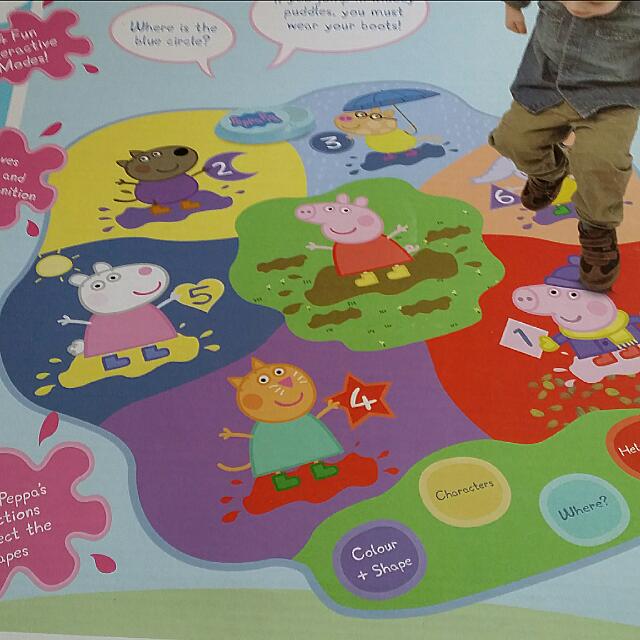 Muddy puddle mat peppa pig 2025