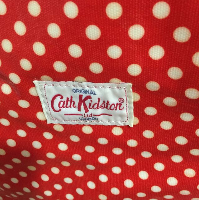 cath kidston red polka dot bolsa