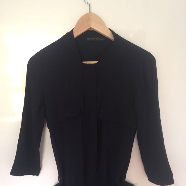 zara utility jumpsuit