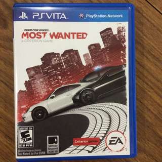 Need For Speed Most Wanted (PS VITA)