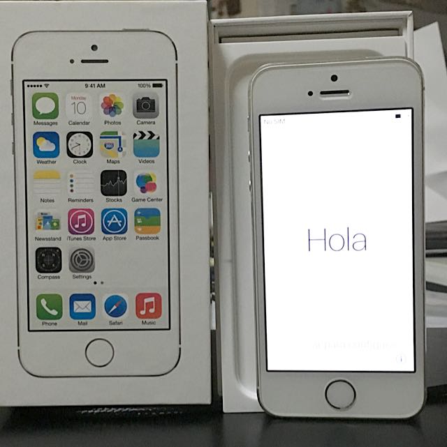 Apple Iphone 5s 16gb Silver Electronics On Carousell