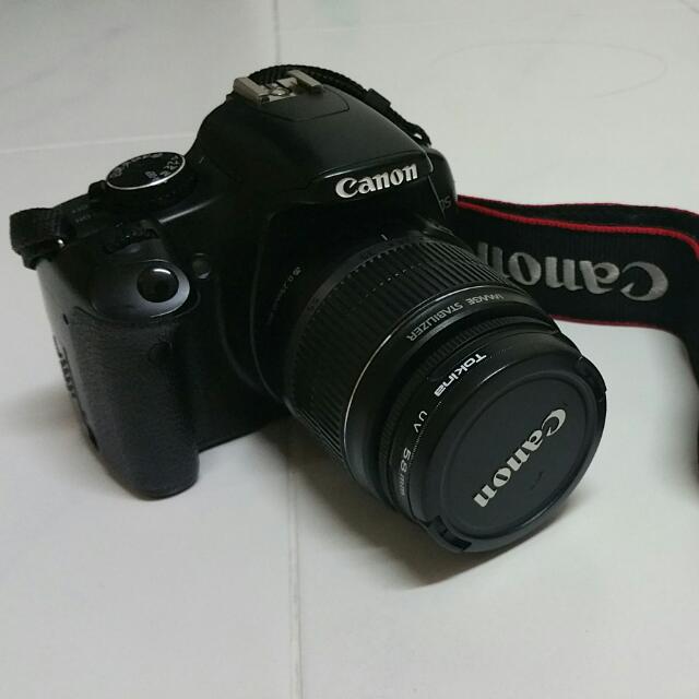 canon eos 450d dslr with camera bags