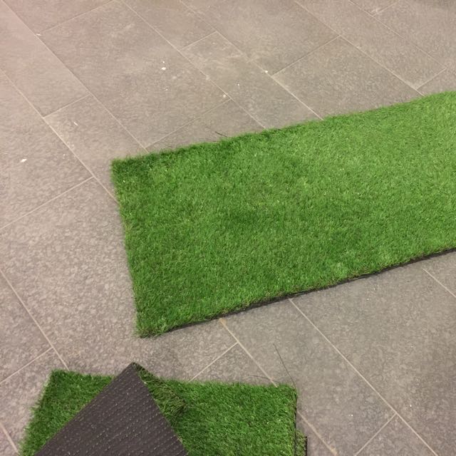 Door Mat Artificial Grass Doormat Carpet Furniture On Carousell
