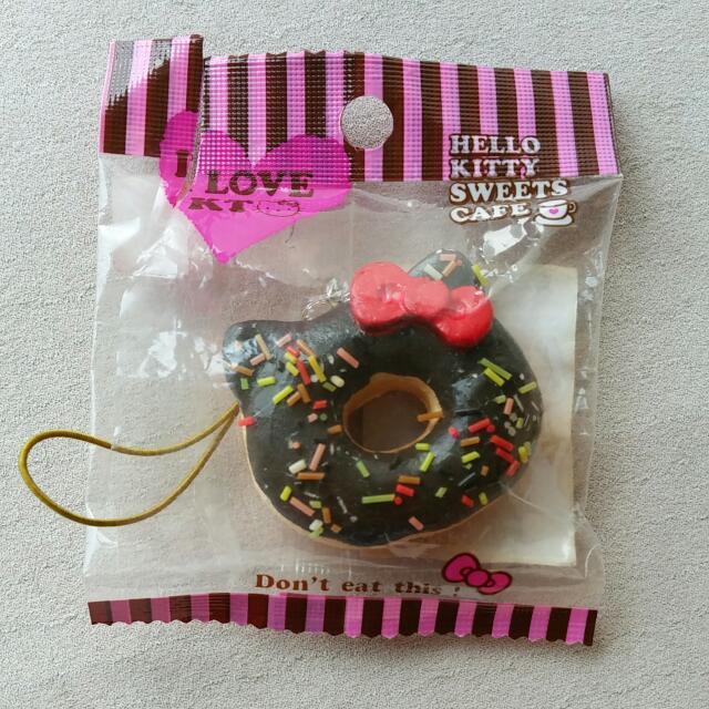 Mini Hello Kitty Sweets Cafe Donut Squishy Chocolate Toys Games On Carousell