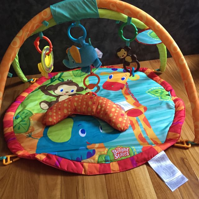 bright starts jungle play mat