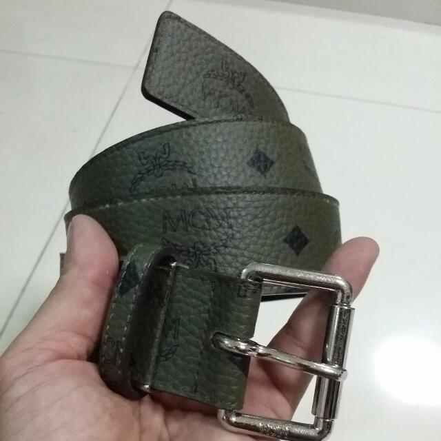 green mcm belt