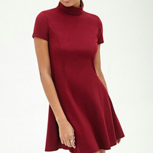 Turtleneck a cheap line dress
