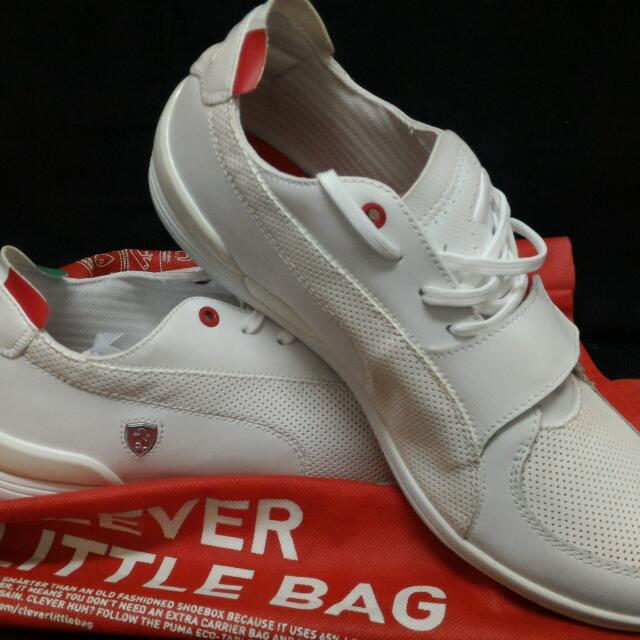 Puma top ferrari white