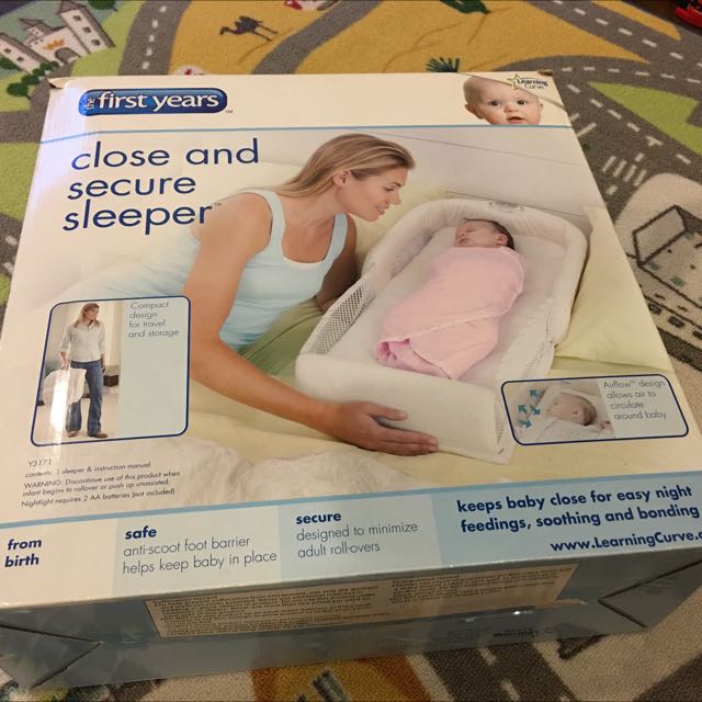 the first years by learning curve co sleeper