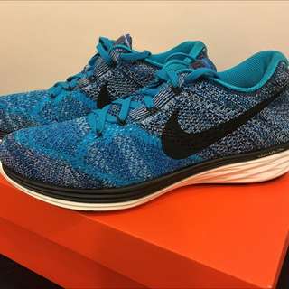 Nike Flynit Lunar 3 雪花藍 8.5號 9號 11號 台灣公司貨