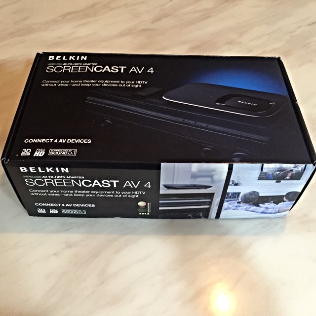 Belkin Screencast Av4 Electronics On Carousell