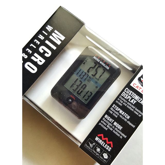 cateye micro wireless speedometer