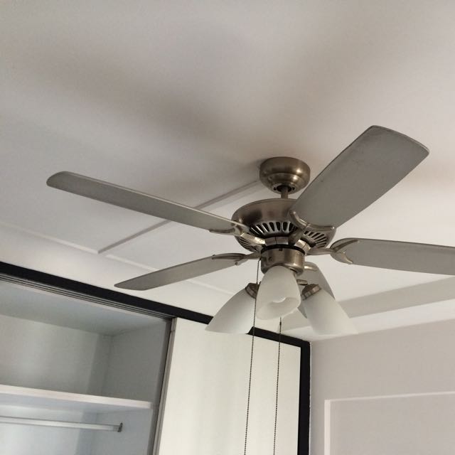 Ceiling Fan With Light Used Furniture On Carou Photo