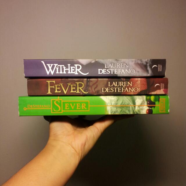 Chemical Garden Trilogy By Lauren Destefano Books Stationery On