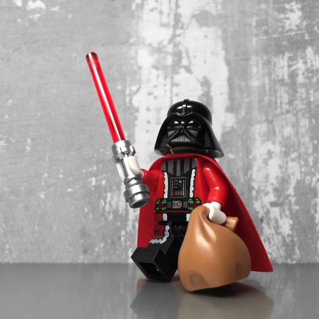 santa vader lego