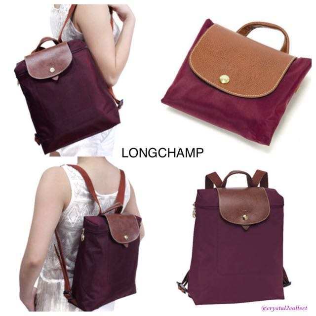 longchamp le pliage backpack