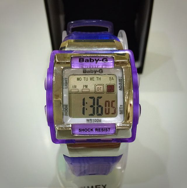 baby g lilac watch