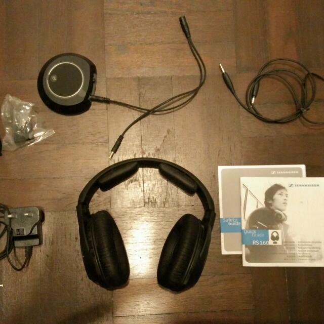 Sennheiser RS-160-HDR 160 Wireless Headphones For Sale In, 50% OFF