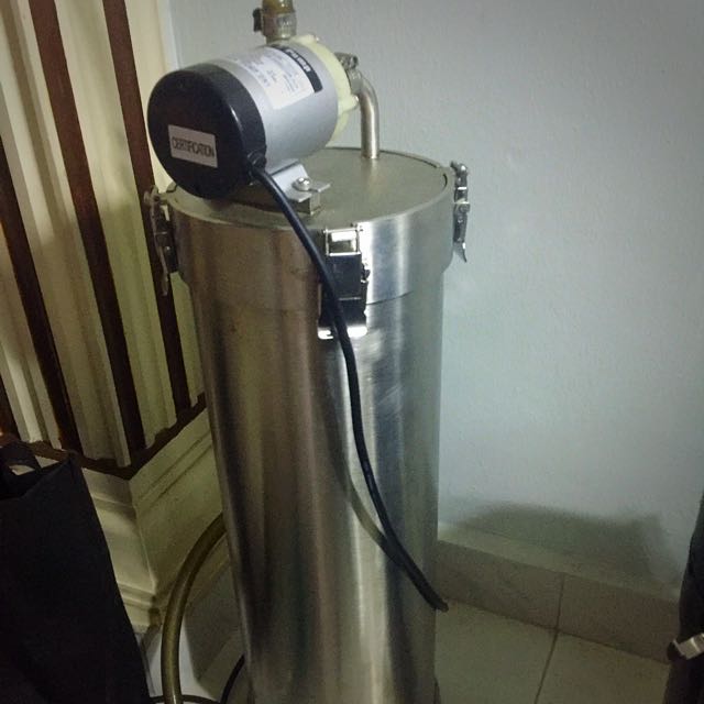Stainless Steel canister Filter, Pet Supplies, Homes & Other Pet Accessories on Carousell