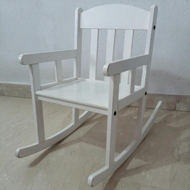 Used Sundvik Kids Rocking Chair from Ikea Babies Kids Baby Nursery Kids Furniture Kids Tables Chairs on Carousell