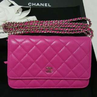 Chanel Caviar Pink WOC