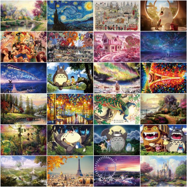 Free Delivery Jigsaw Puzzles 1000 Pieces High Quality Decorative Painting Diy Hobbies Toys Stationery Craft Craft Supplies Tools On Carousell