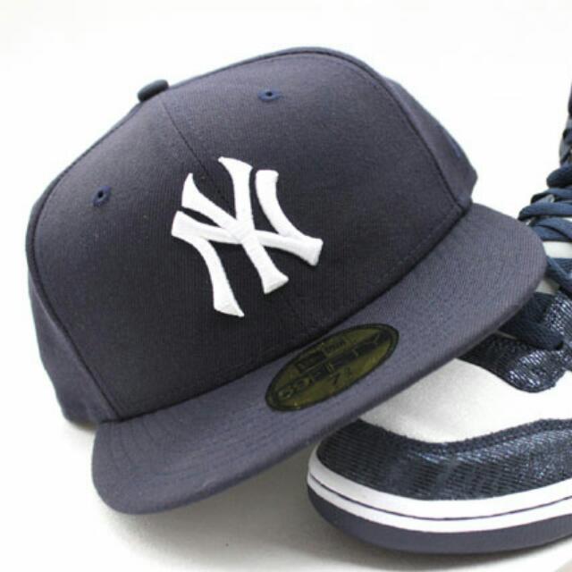 ny cap navy blue