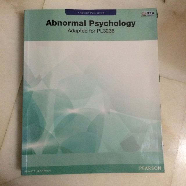 Abnormal Psychology Custom Publication Google Books Grey Wolf