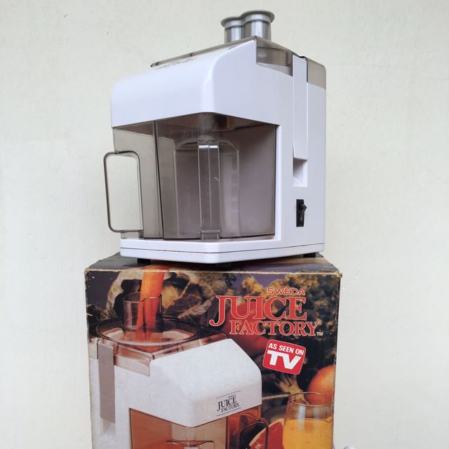 Sweda Juice Factory Juicer Tv Home Appliances Kitchen Appliances Juicers Blenders Grinders On Carousell