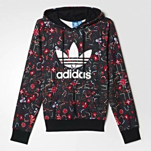Adidas top tropical hoodie