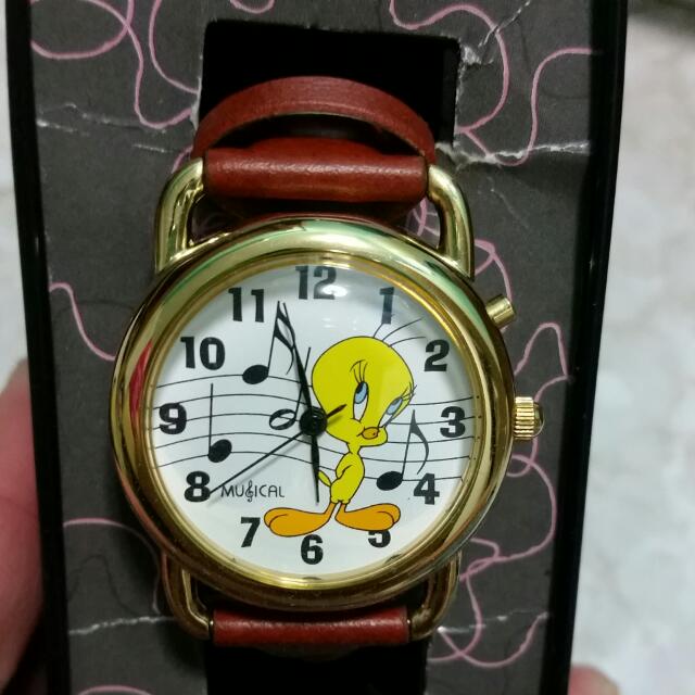 Armitron musical tweety bird watch hot sale