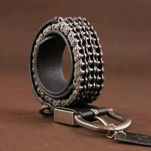 Motorcycle top chain belts