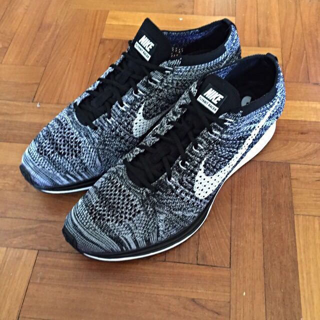 Flyknit racer oreo v2 deals