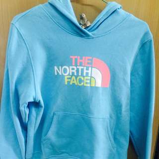 The North Face 水藍色連帽T