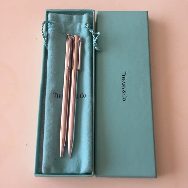 tiffany and co pen and pencil set