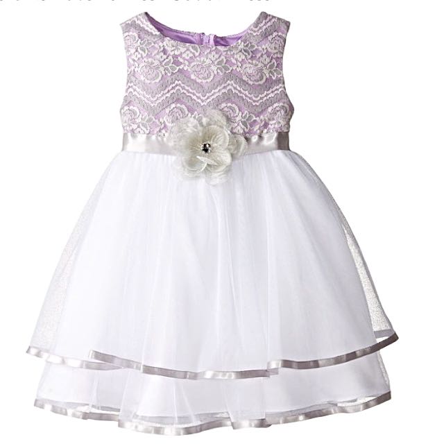 Rare Editions Girls Purple Dress