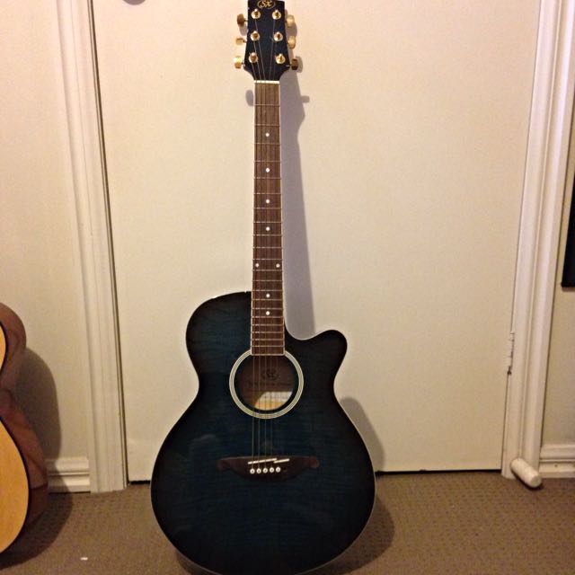 Essex SX Cutaway Acoustic Guitar (Model AE230BUS), Music & Media on