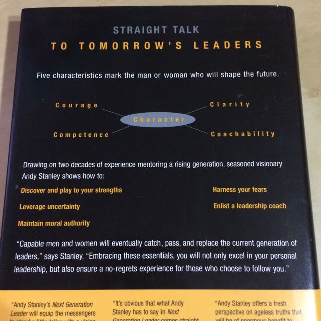 Next Generation Leader Five Essentials For Those Who Will Shape