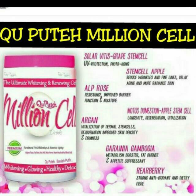 Instock Qu Puteh Million Cell Collagen Health Beauty On Carousell