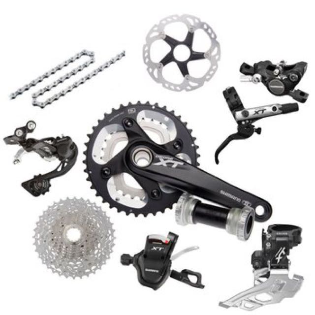 Shimano xt deals 2x10 groupset