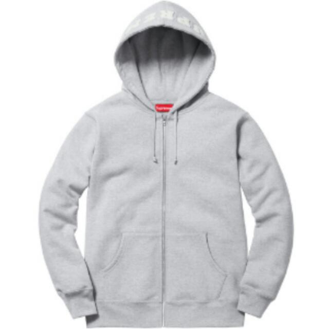 supreme logo on hood