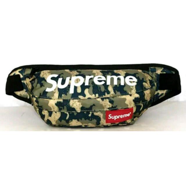 supreme waist bag camo