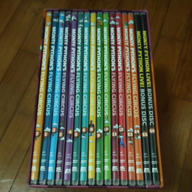 The Complete Monty Python Flying Circus 16 Ton Megaset DVD Boxset ...